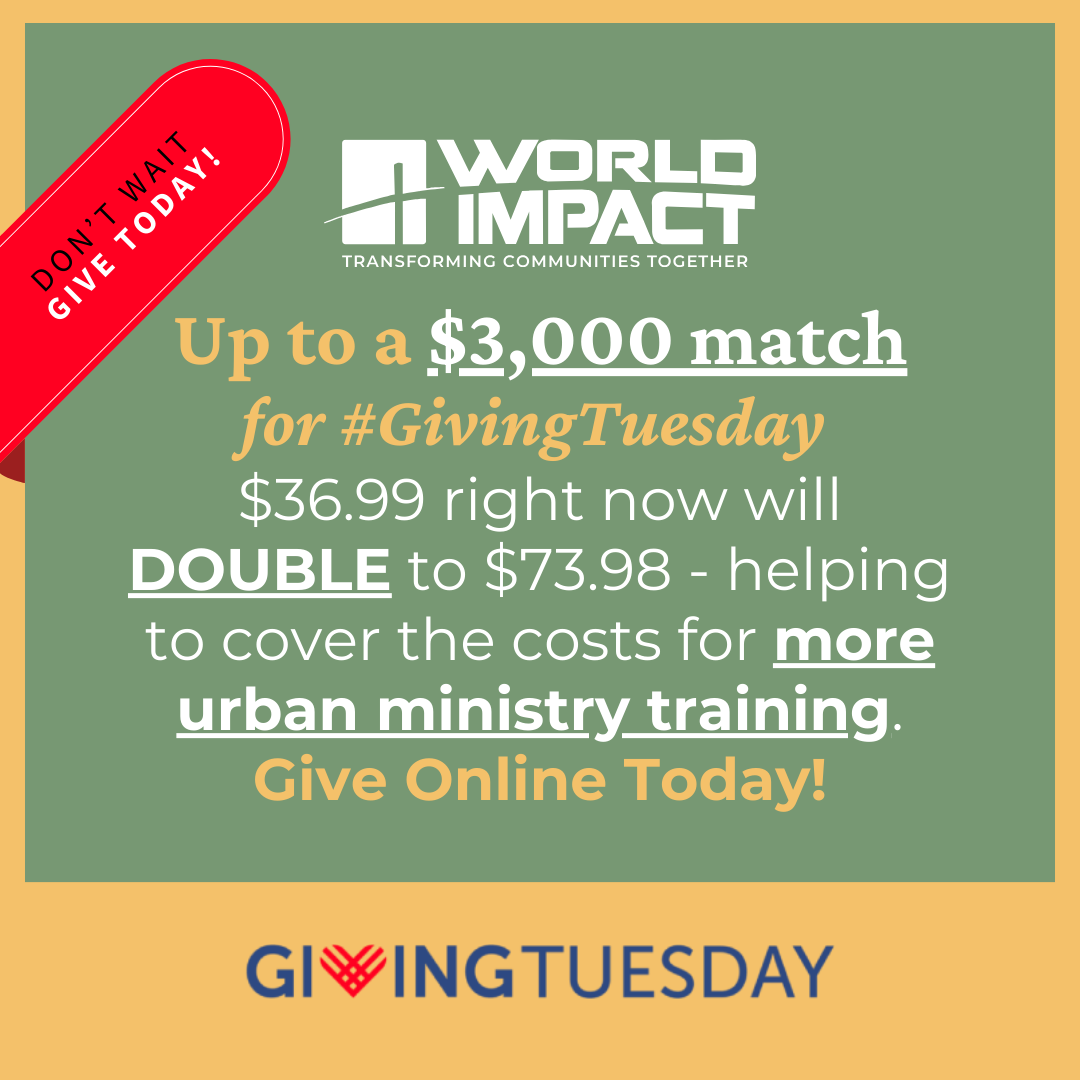 Double your gift on Giving Tuesday!