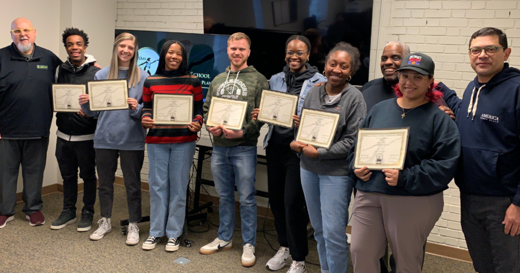 Urban Church Planting School graduates in Detroit, Michigan.