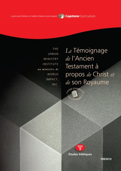 Capstone Curriculum Module 9 in French book cover.