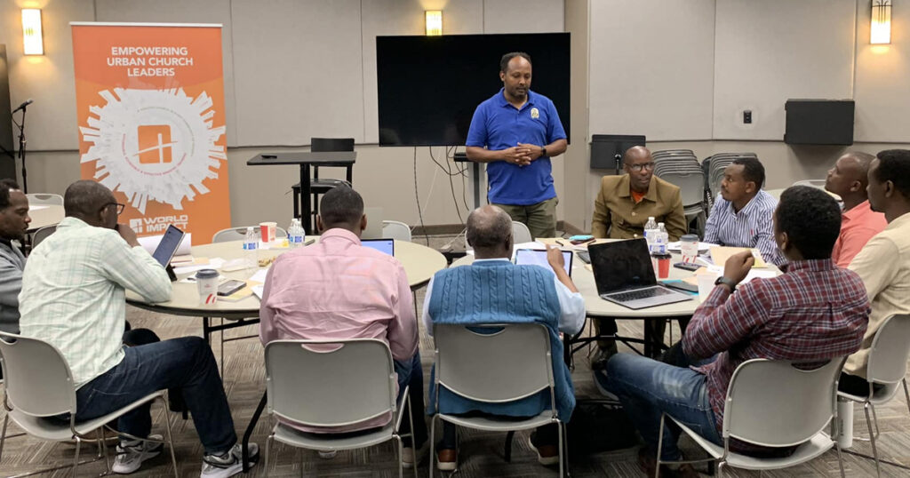 Lousiville, KY Church Plant School participants.