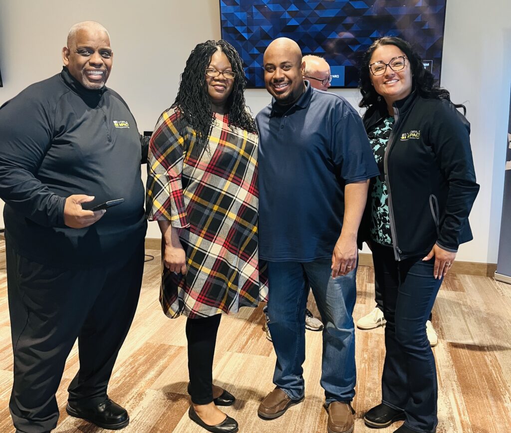 World Impact team members with church planting students